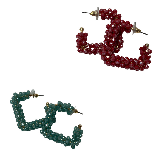 Add a touch of sparkle to any outfit with these Colored Square Dangle Earrings. Featuring a variety of vibrant colors, they make the perfect accessory to complete any look. Whether you are wearing them to the office or a night on the town, these earrings are sure to make a statement.