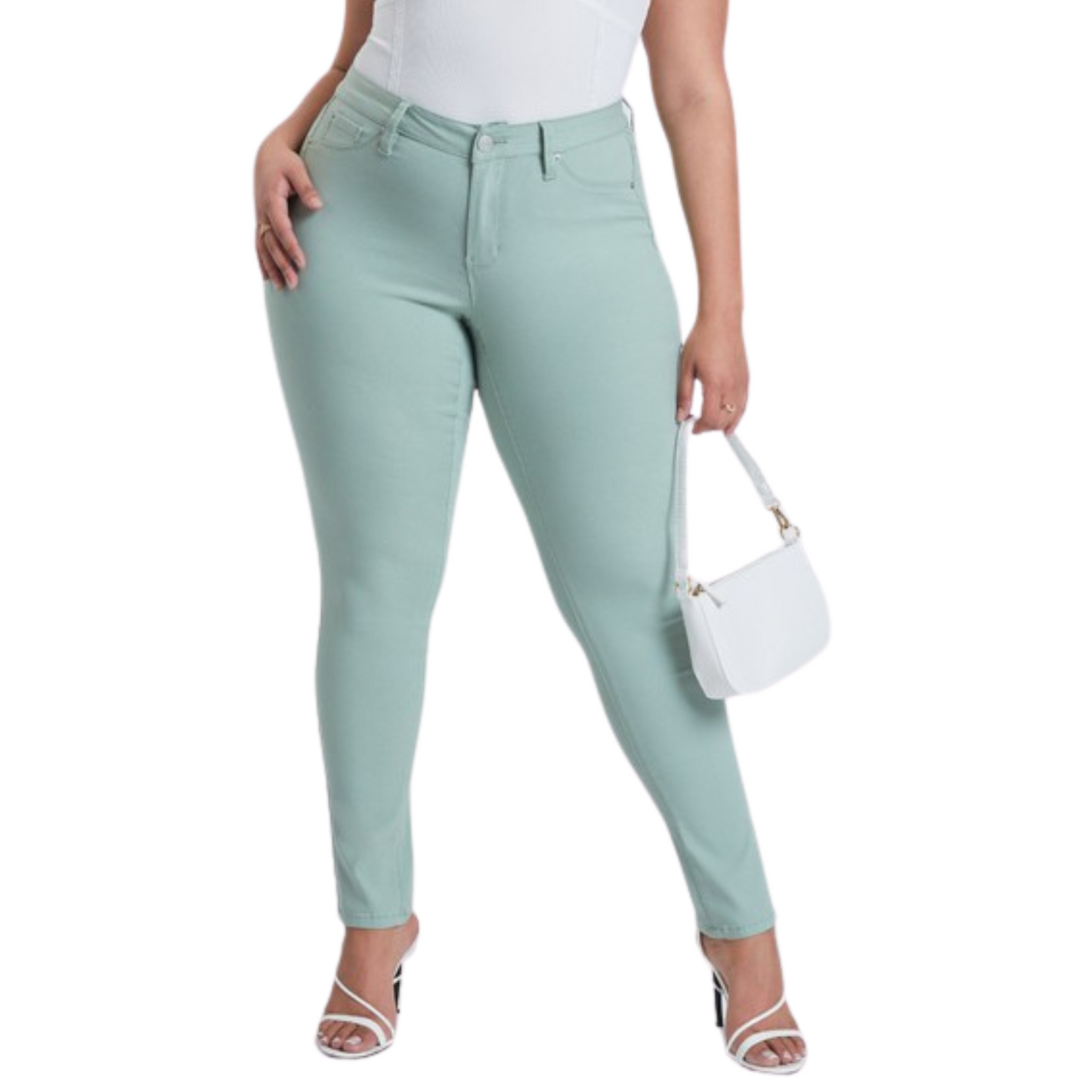 The Women's Hyper Stretch Skinny Jeans are designed for optimal comfort and a flattering fit. Made with Hyper Stretch technology, these plus size jeans are available in a variety of colors and provide superior comfort and flexibility. Whether you are heading out for a day of errands or lounging at home, these jeans are the ideal choice for style and comfort.