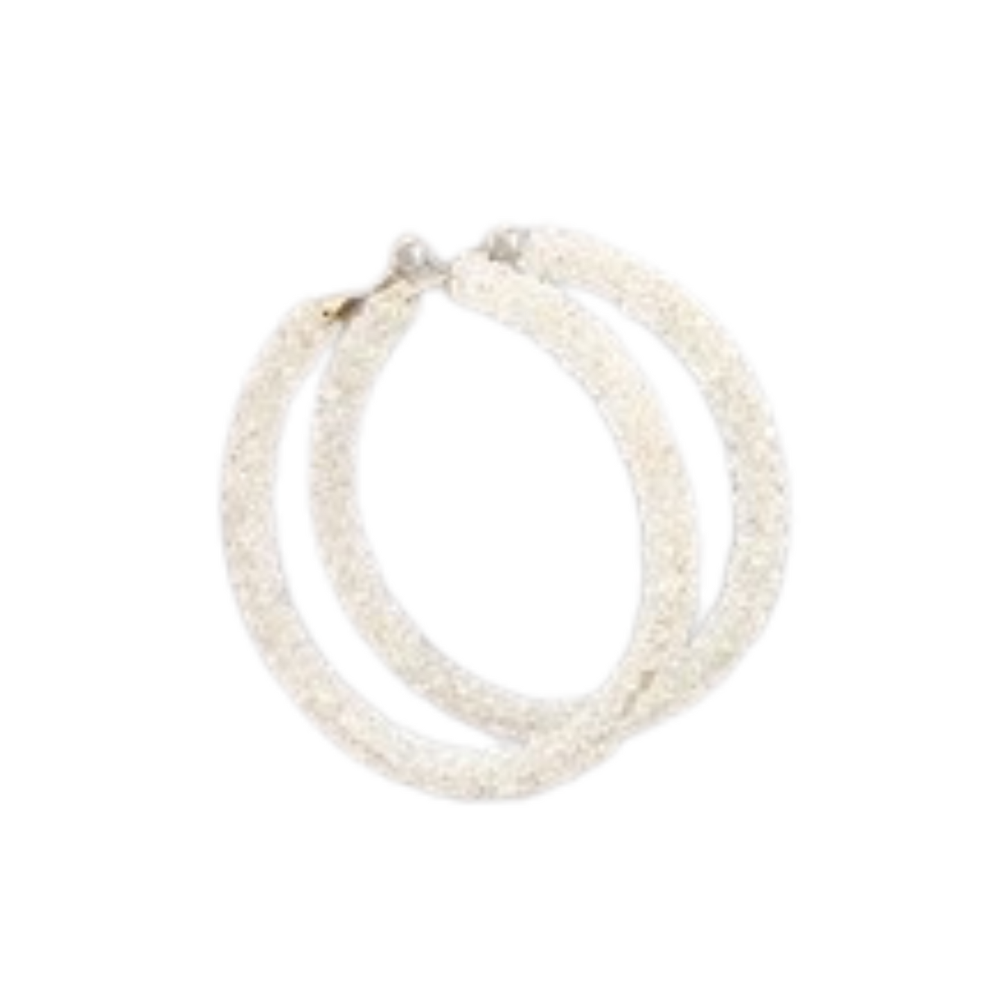 The Large Crystal Cluster Hoops are perfect for any occasion. These lightweight earrings feature iconic crystal cluster accents in three colors: white, yellow, and pink. For a timeless and elegant look, these are sure to make a statement.