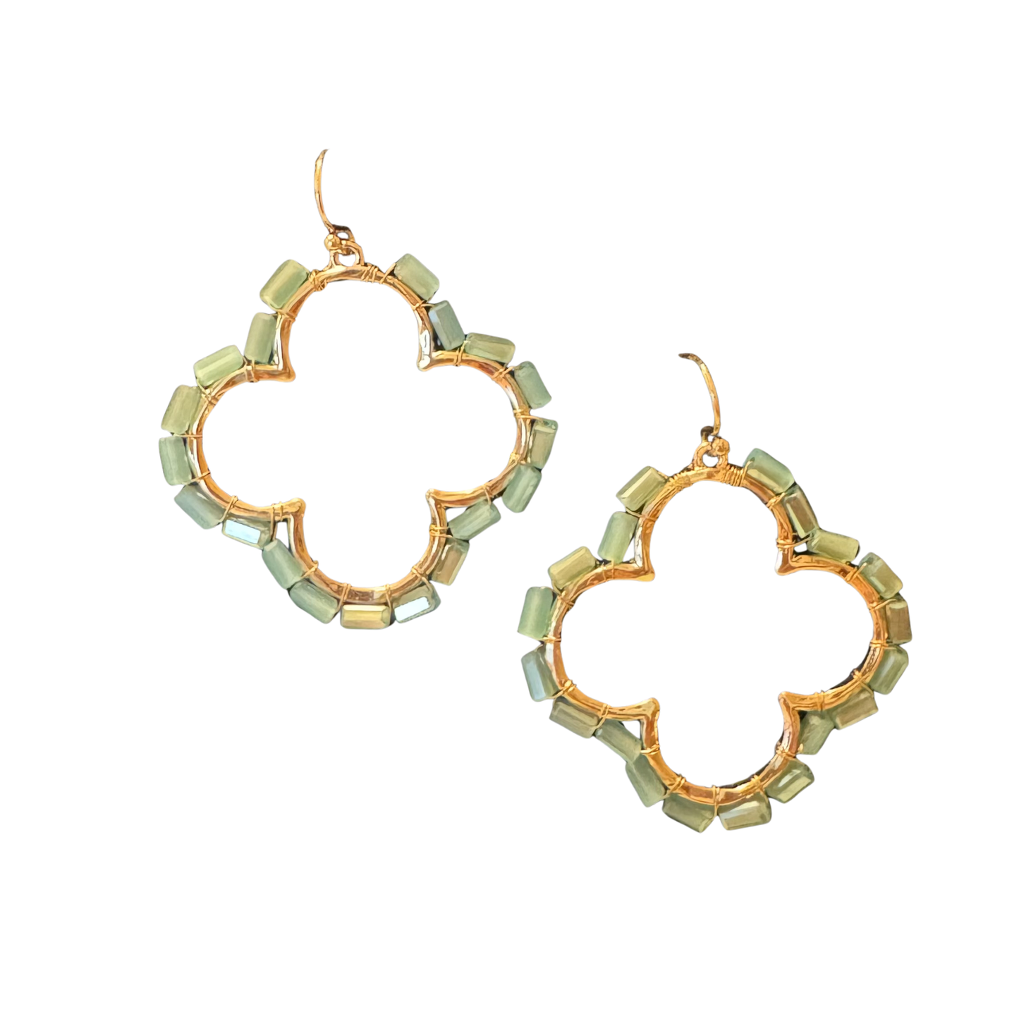 These gold beaded dangle earrings from Perdido Gems showcase striking blue beads in a carefully curated design. The suspended beads catch light beautifully, creating subtle movement with each wear. Crafted with attention to detail, they balance understated elegance with visual interest, making them versatile enough for professional settings yet distinctive enough to enhance any ensemble. A refined choice for discerning jewelry enthusiasts seeking quality and sophistication.