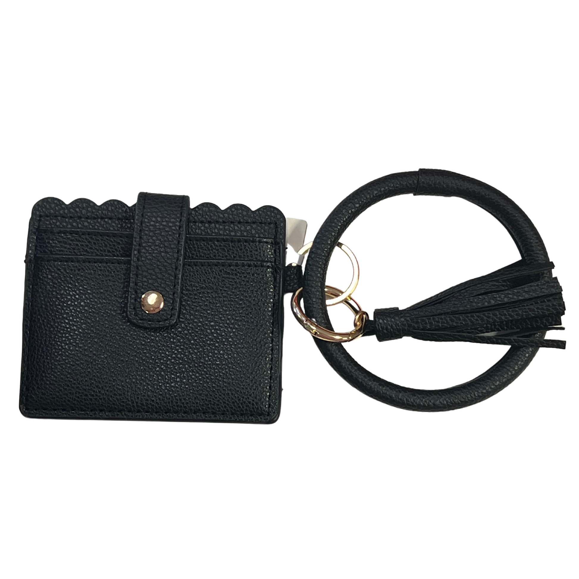black bangle wallet