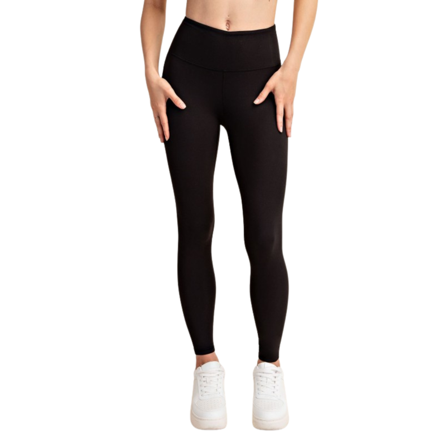Rae Mode's full-length leggings deliver premium comfort with a butter-soft fabric that feels luxurious against your skin. The high-waist design provides flattering support and coverage, while the ankle-length cut offers versatile styling for any occasion. Whether you're heading to the gym, running errands, or relaxing at home, these leggings combine quality construction with everyday wearability. The soft, stretchy material moves with you for unrestricted motion and all-day comfort.