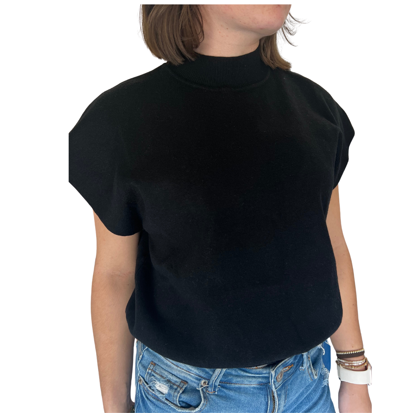 Mock Neck Top