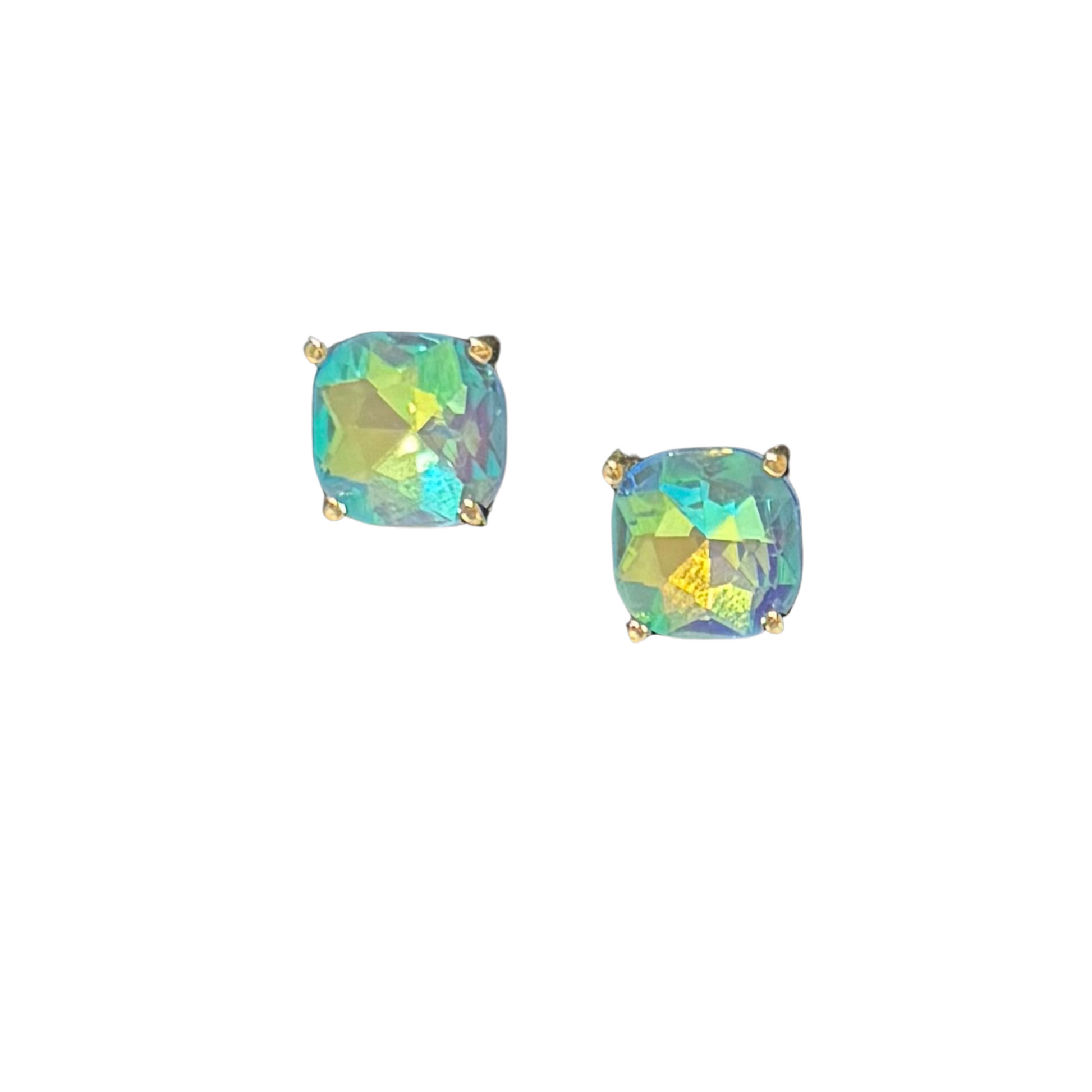 Large Rhinestone studs in blue