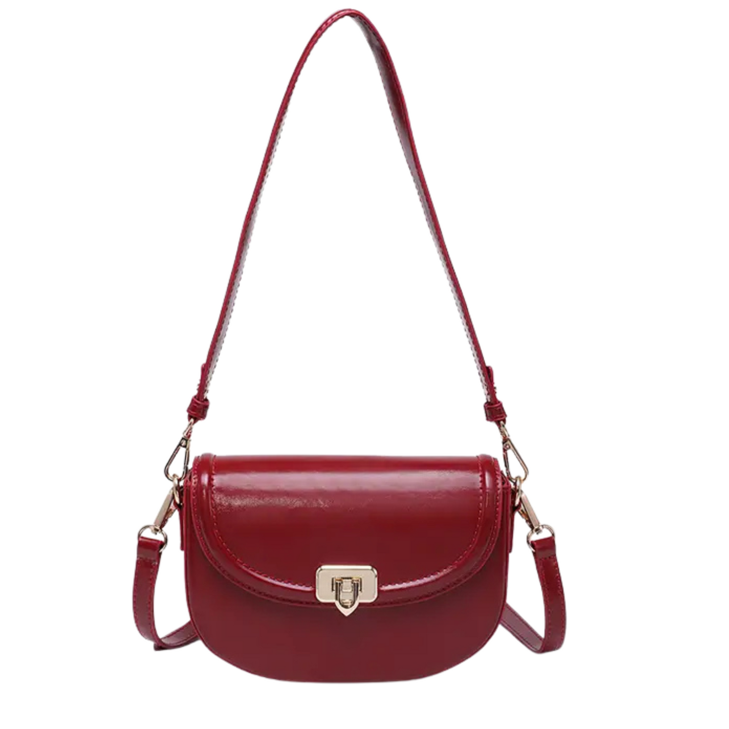 Bristol Crossbody Bag in Cherry Red