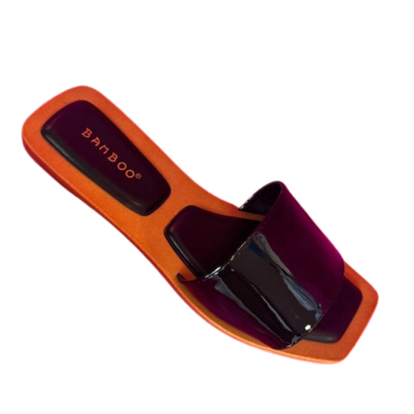The Chili-05 is a stylish black sandal from Bamboo, featuring a flat and secure slide-on design. The durable build ensures a comfortable fit for all occasions, perfect for when you need to stand out without sacrificing comfort.
