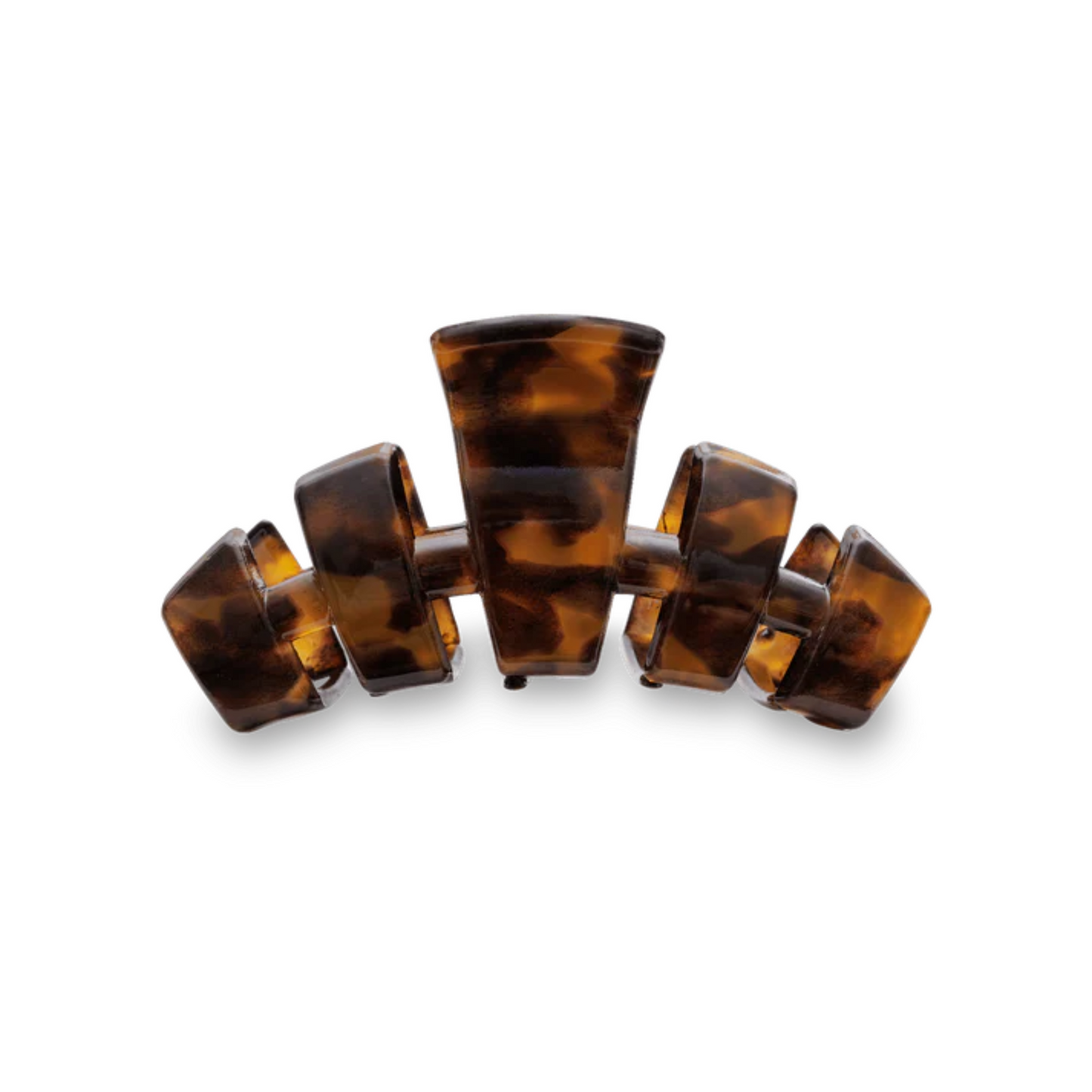 Small Classic Hair Clip in Tortoise
