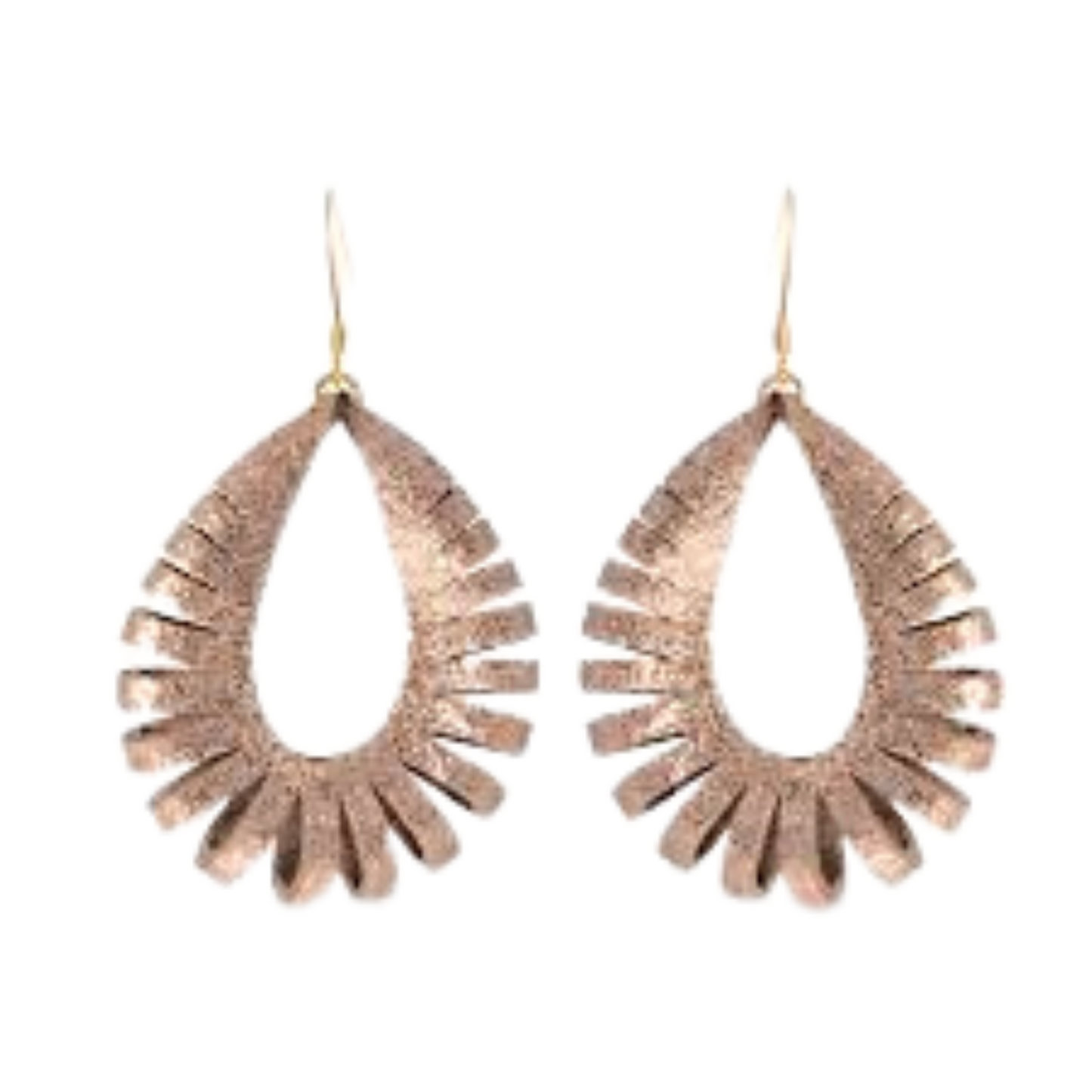 Expertly crafted by Amanda Blu, these Coiled Drop Earrings feature a unique coiled design that adds dimension and movement to any outfit. Made with luxurious leather and finished in gold, these dangle earrings are the perfect addition to your jewelry collection. Elevate your style with these elegant and modern earrings.
