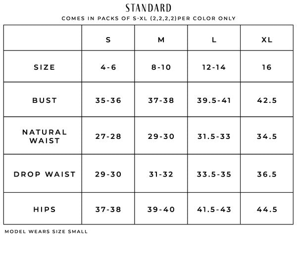 cotton bleu size chart