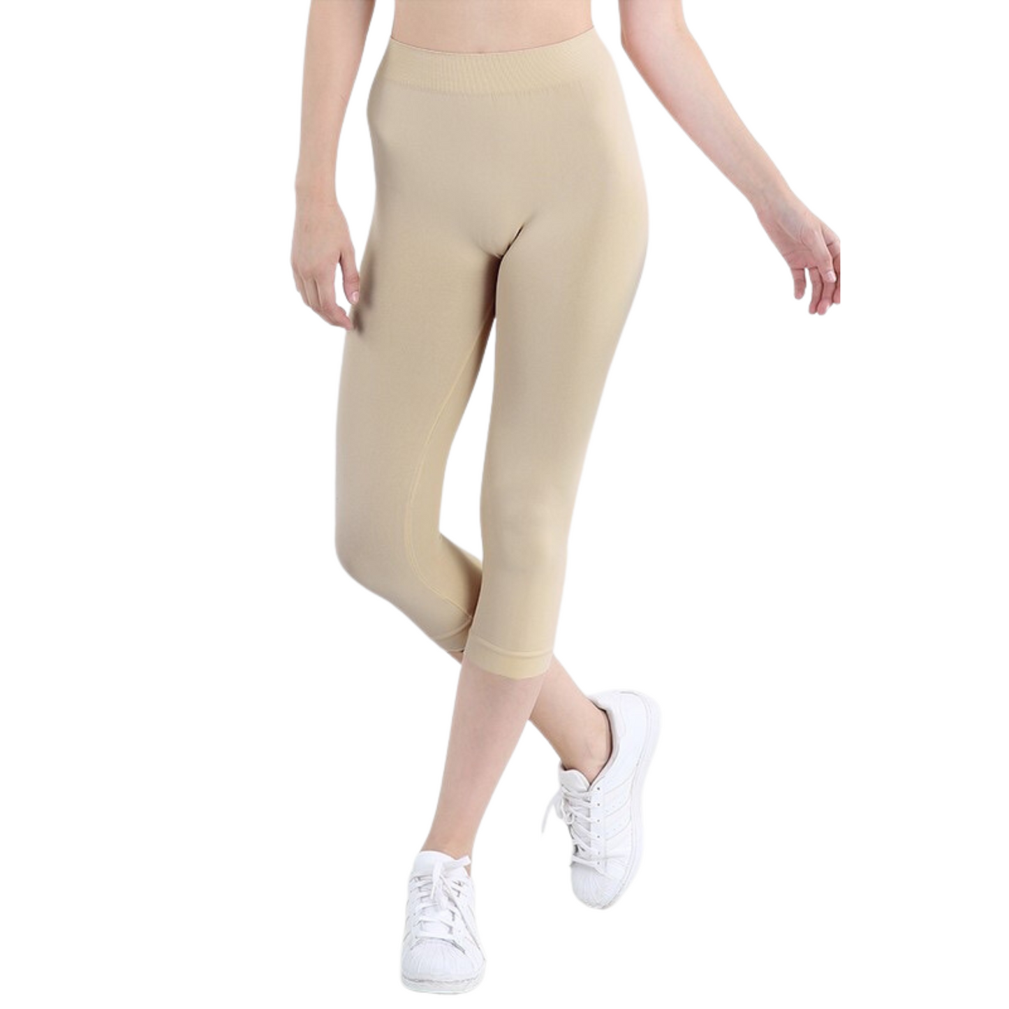 Nikibiki capri leggings in stone