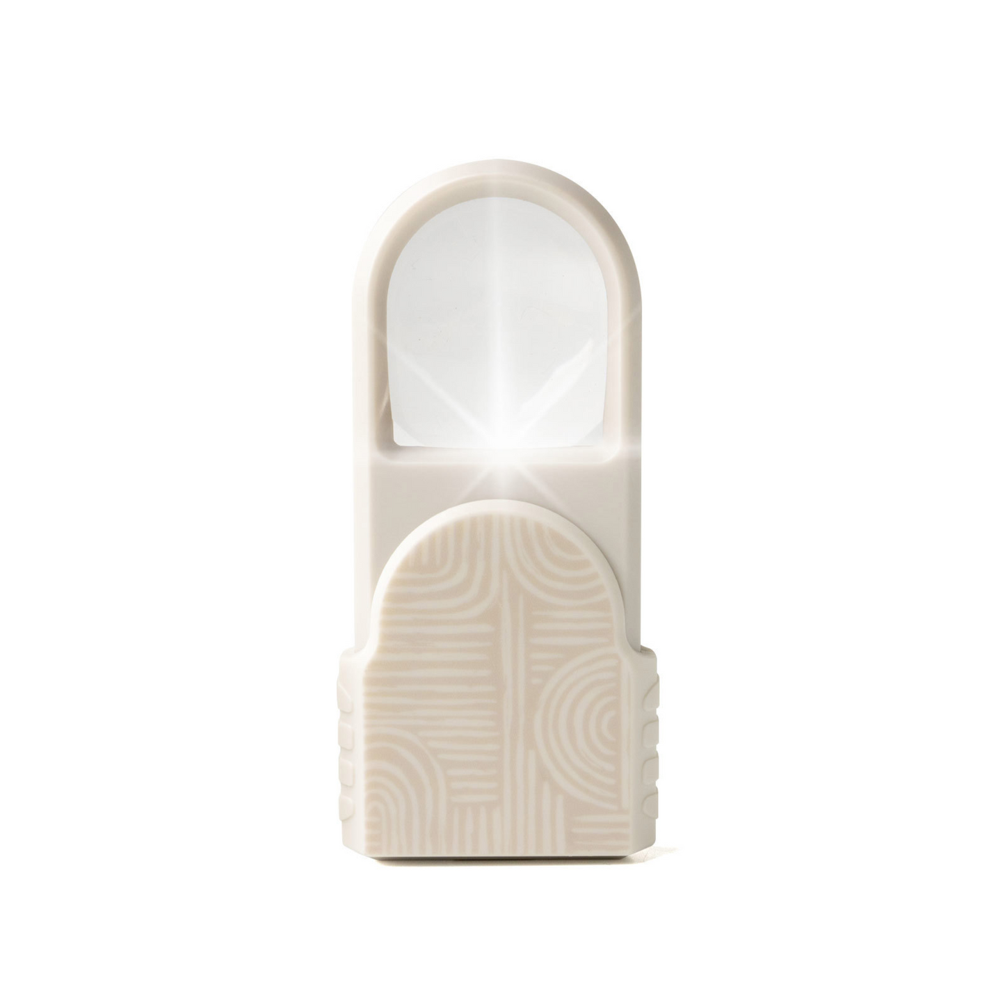 cream pocket magnifier
