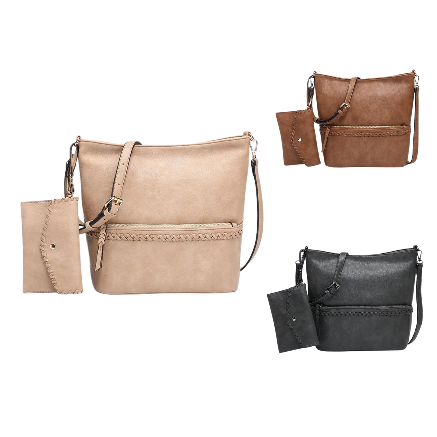 ntroducing the Cynthia Distressed Whipstitch Hobo, a versatile and fashionable accessory designed to elevate your everyday look. Crafted from high-quality vegan leather, this hobo bag features distressed detailing and intricate whipstitch accents, adding a touch of rustic charm to your ensemble.