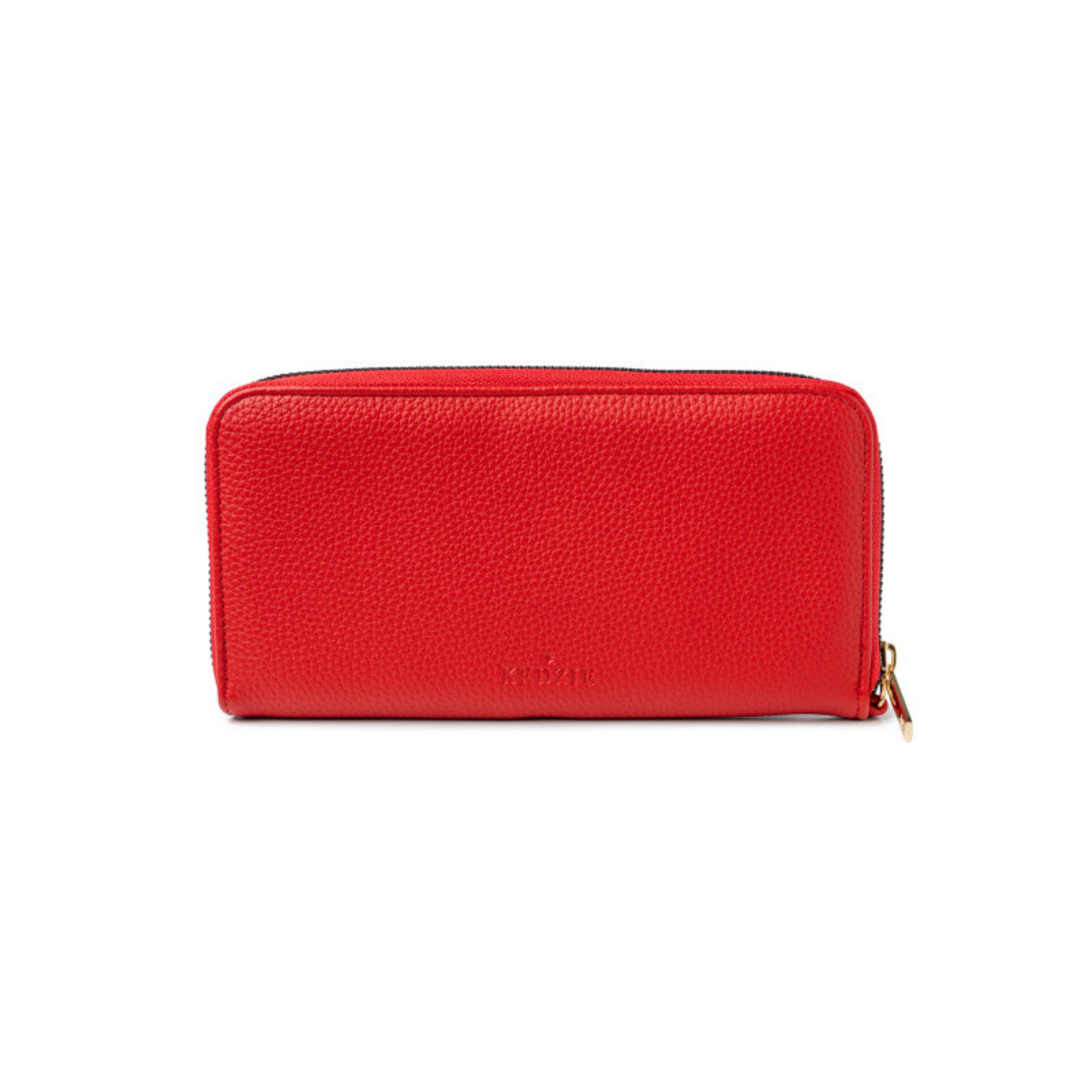 Eclipse crossbody clutch in red