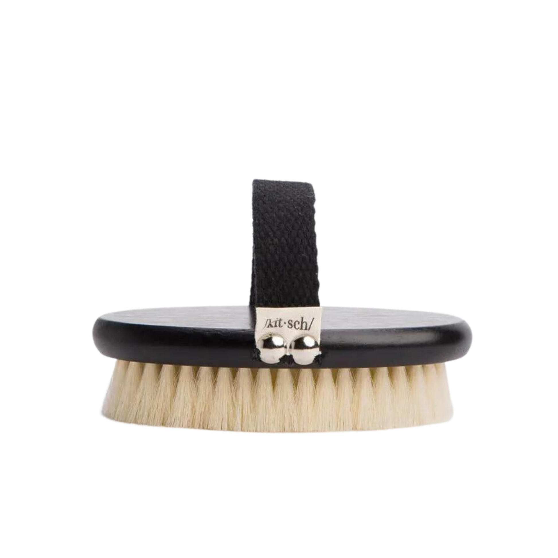 The luxurious Kitsch Exfoliating Body Dry Brush is the secret for revealing glowing, radiant skin from head to toe. Unlike traditional dry brushes, this body brush features super-soft, perfectly dense vegan bristles to thoroughly exfoliate while still being gentle on sensitive skin—no harsh scratching, just an invigorating massage! Bring the spa home with this energizing pre-shower ritual that will restore and soften your skin.
