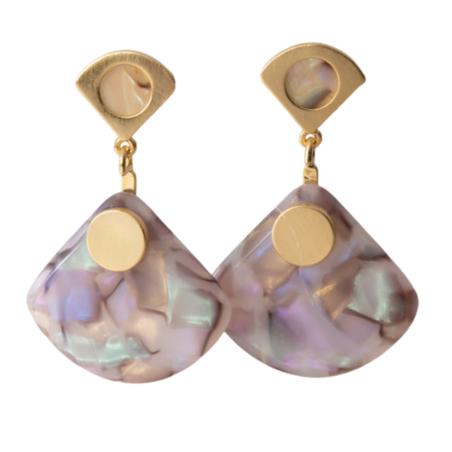 Enhance your outfit with these stylish Fan Drop Earrings by Amanda Blu. The multicolor dangle design adds a pop of color, while the gold accents bring elegance to any look. Be fashion-forward with these unique, on-trend earrings.