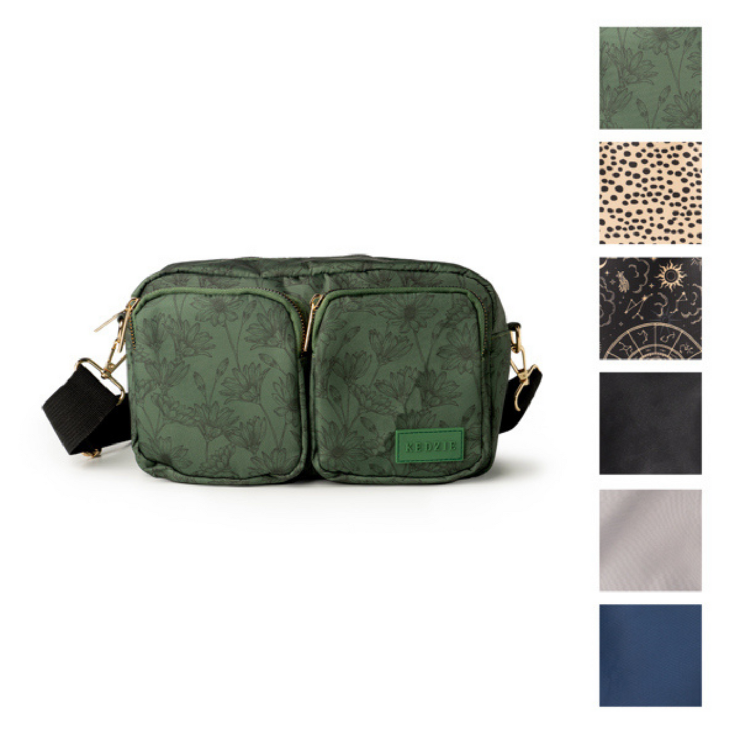 gemini crossbody by Kedzie. Available in a variety of colors