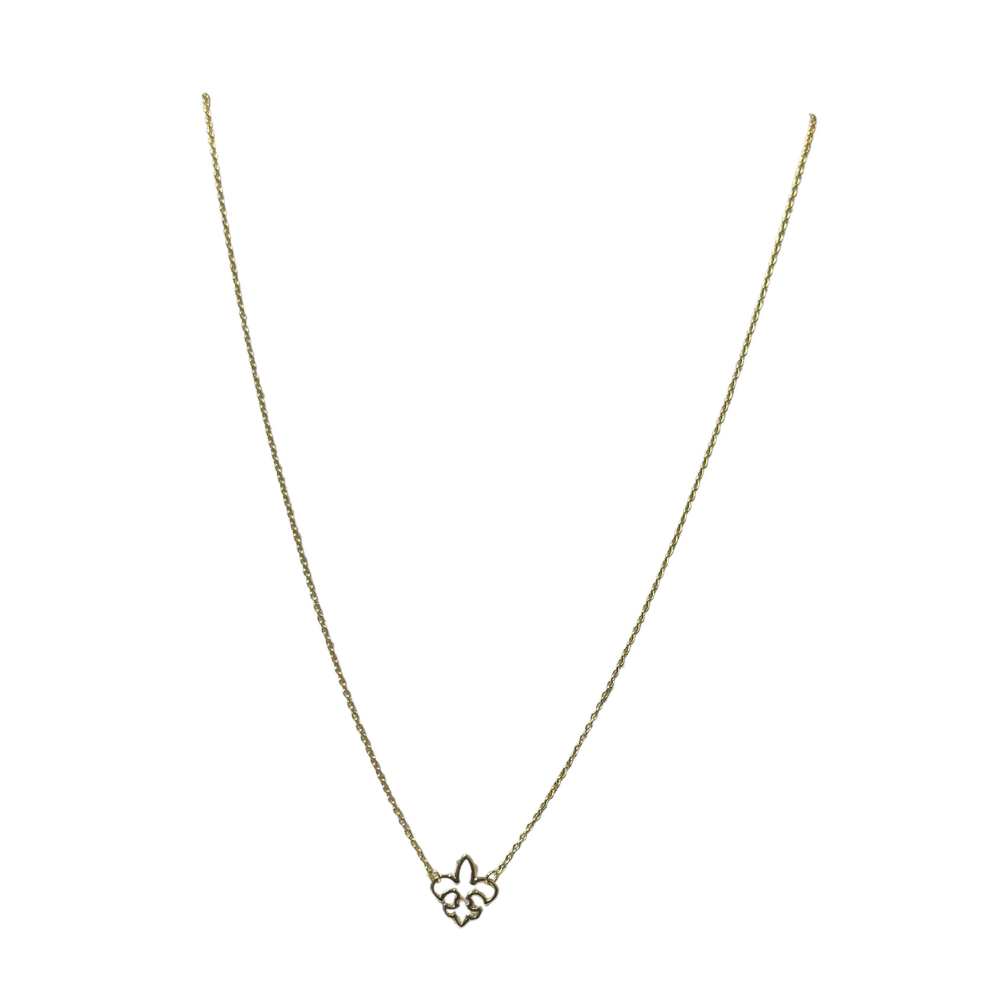 Fleur de Lis necklace in gold