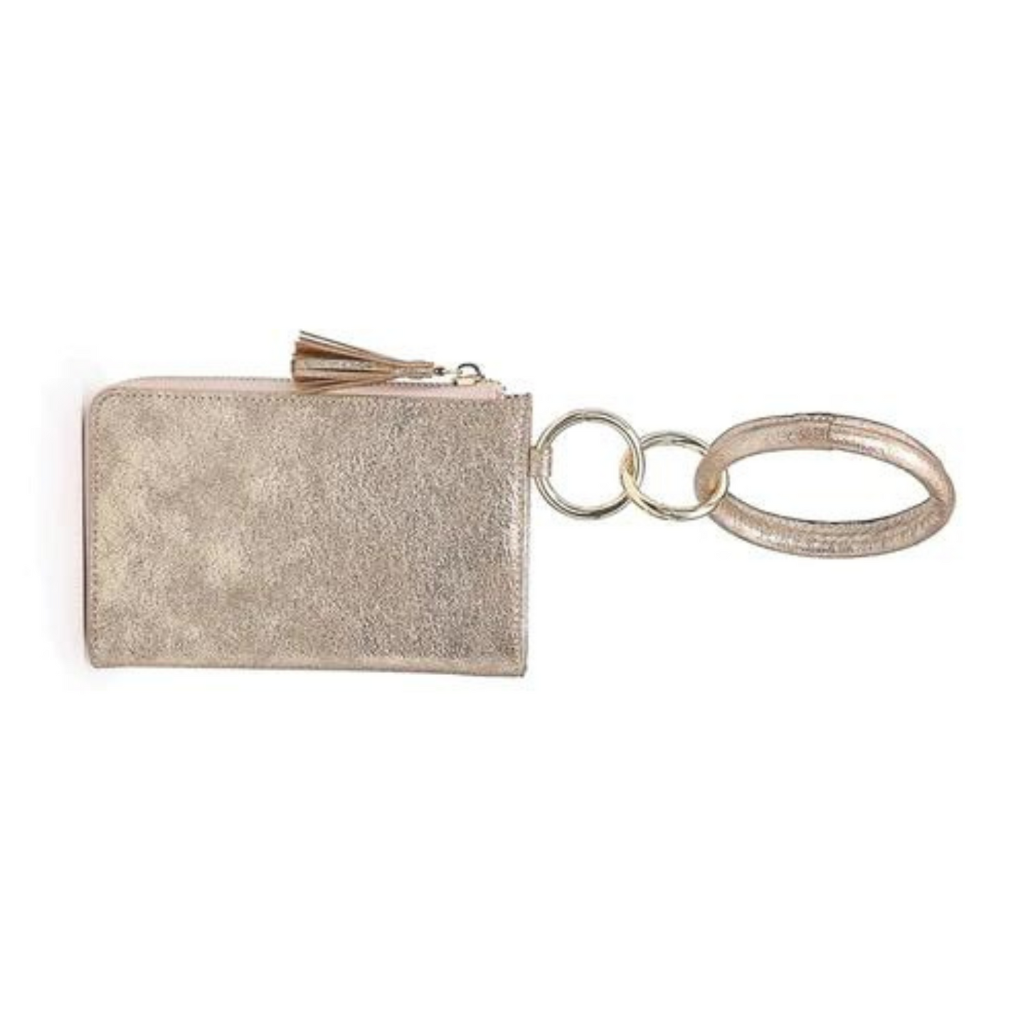Gold Wristlet Bangle Wallet from Jen & Co.