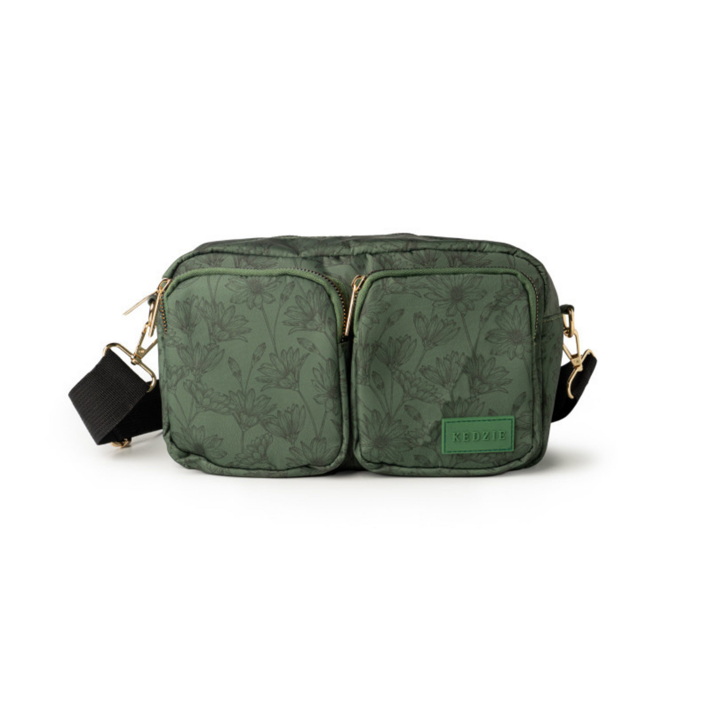 green gemini crossbody from Kedzie
