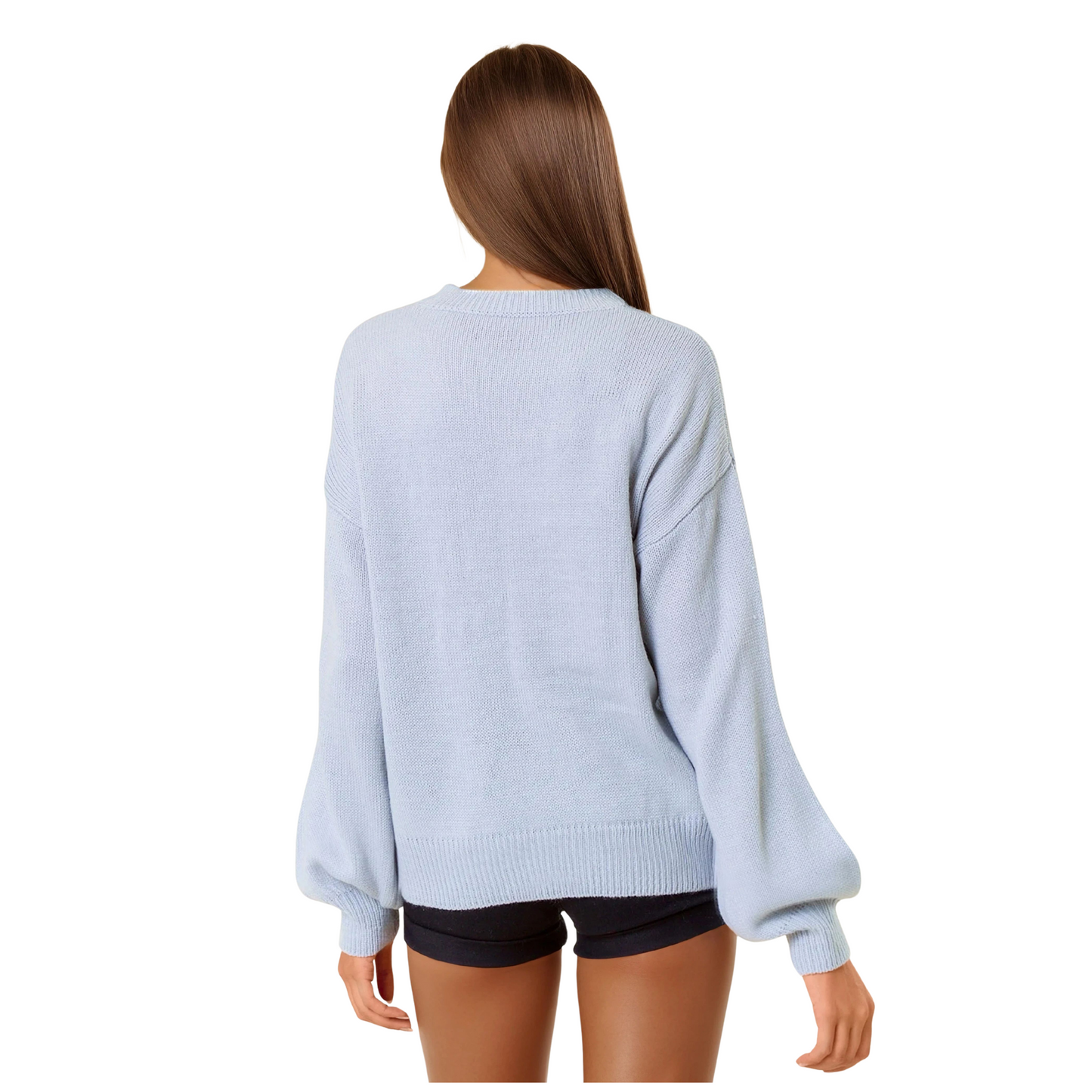 Embrace the season in the Hello Fall Embroidered Sweater by Doe and Rae. This oversized heather grey sweater combines cozy warmth with a stylish, relaxed fit, perfect for layering on crisp autumn days. The subtle yet charming "hello fall" embroidery adds a refined seasonal touch, making it an expert choice for comfort and casual elegance. Crafted to provide both softness and durability, it’s ideal for those seeking a versatile wardrobe staple that effortlessly welcomes fall.