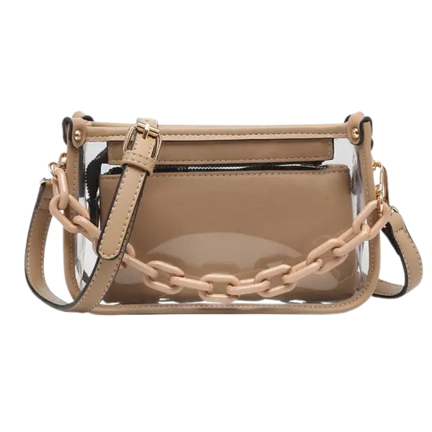 Jessica Clear Crossbody Purse