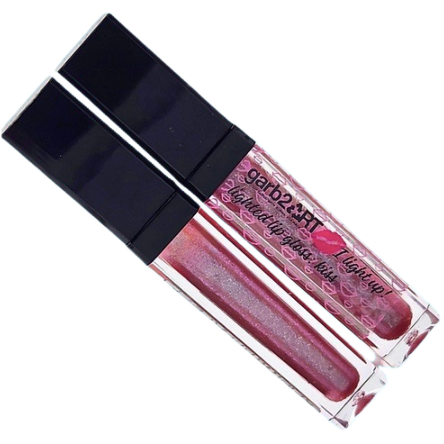 Full Lipgarb Gloss with lighted wand in Kiss