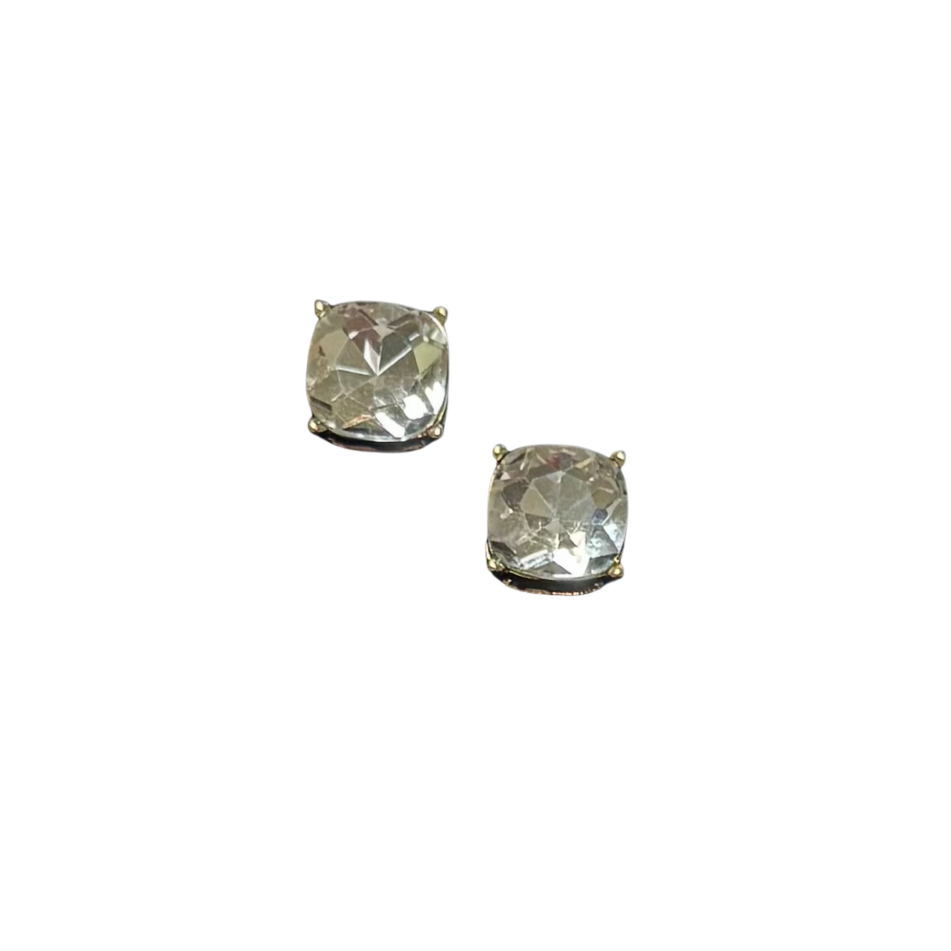 These large rhinestone stud earrings are the perfect addition to any outfit. The clear rhinestones sparkle and catch the light, adding an elegant touch to your look. The gold post makes them easy to wear and adds a touch of luxury. Elevate your style and shine with these beautiful earrings.