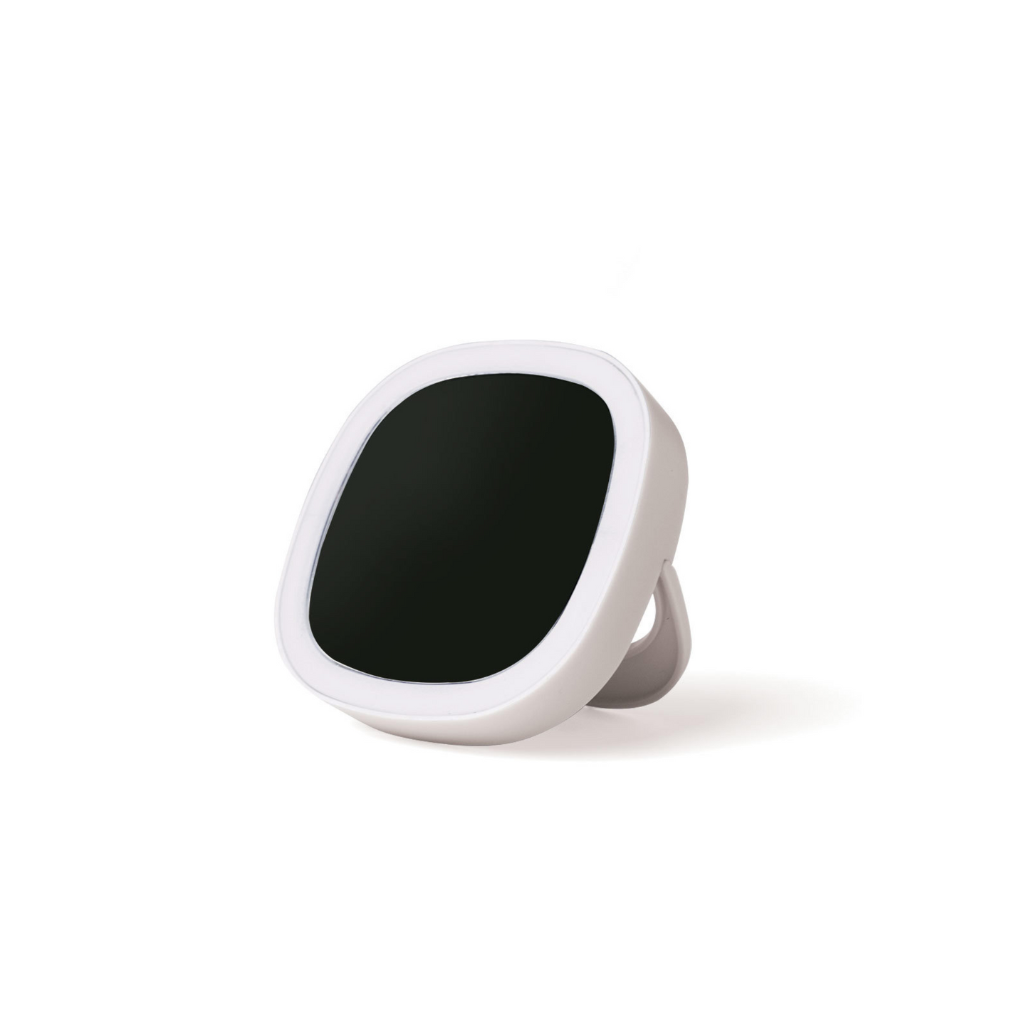 Mini ivory LED makeup mirror