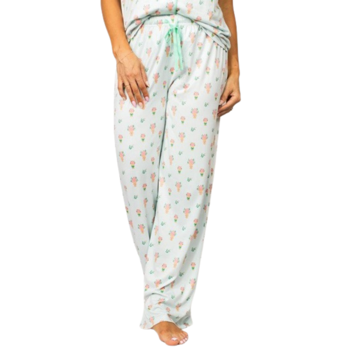 Love Blooms Here Sleep Pants feature an enchanting floral print that brings botanical elegance to your nighttime routine. Crafted by The Royal Standard, these sleep pants combine comfort with style through their soft, breathable fabric and adjustable drawstring waist for a personalized fit. Perfect for restful nights or leisurely mornings, they deliver the quality and design sensibility you expect from this trusted brand. Ideal for anyone seeking sleepwear that doesn't compromise on aesthetics or comfort.