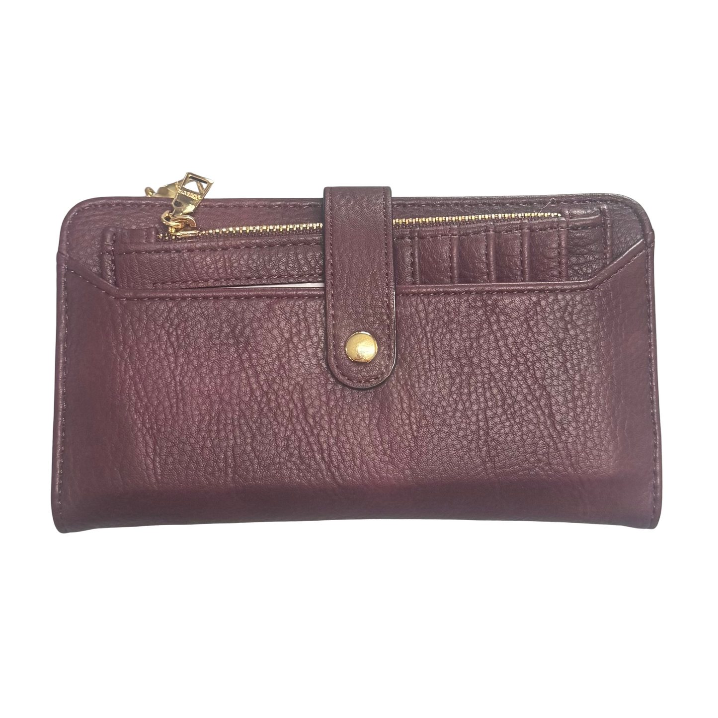 Macy Snap Wallet in Purple