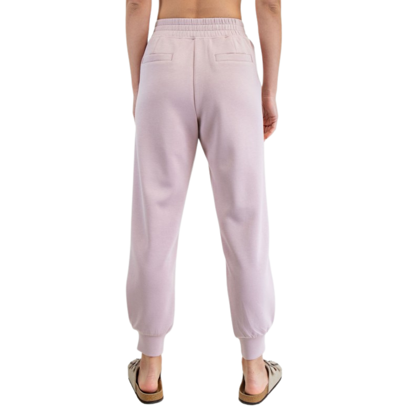 Modal Scuba Joggers in mauve