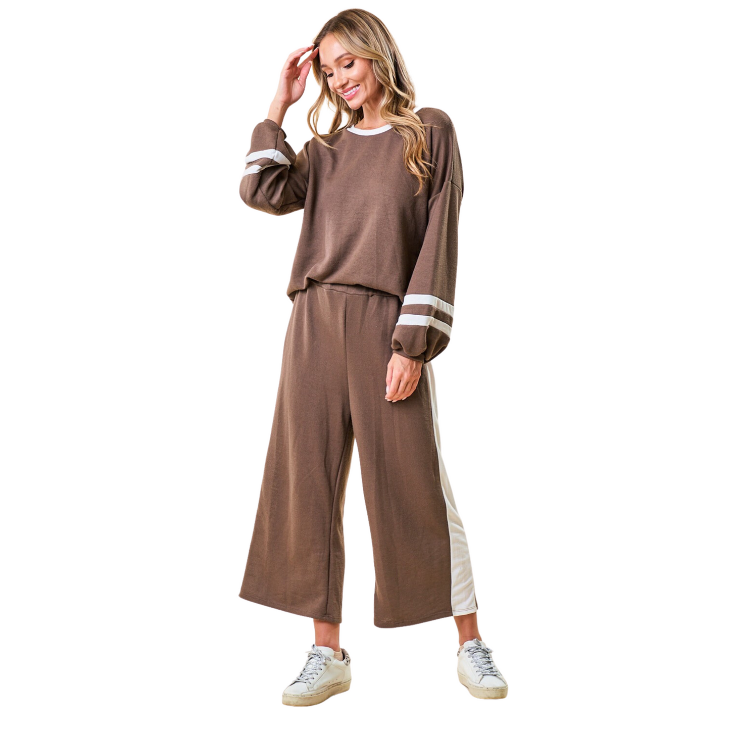 Sweatsuit in mocha