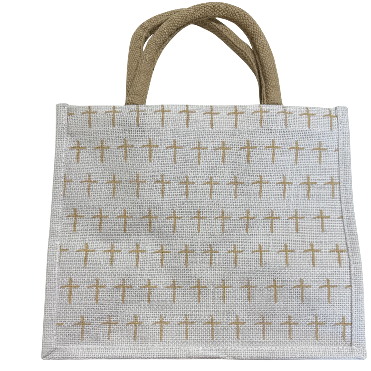 Everlasting Cross Tote in Natural