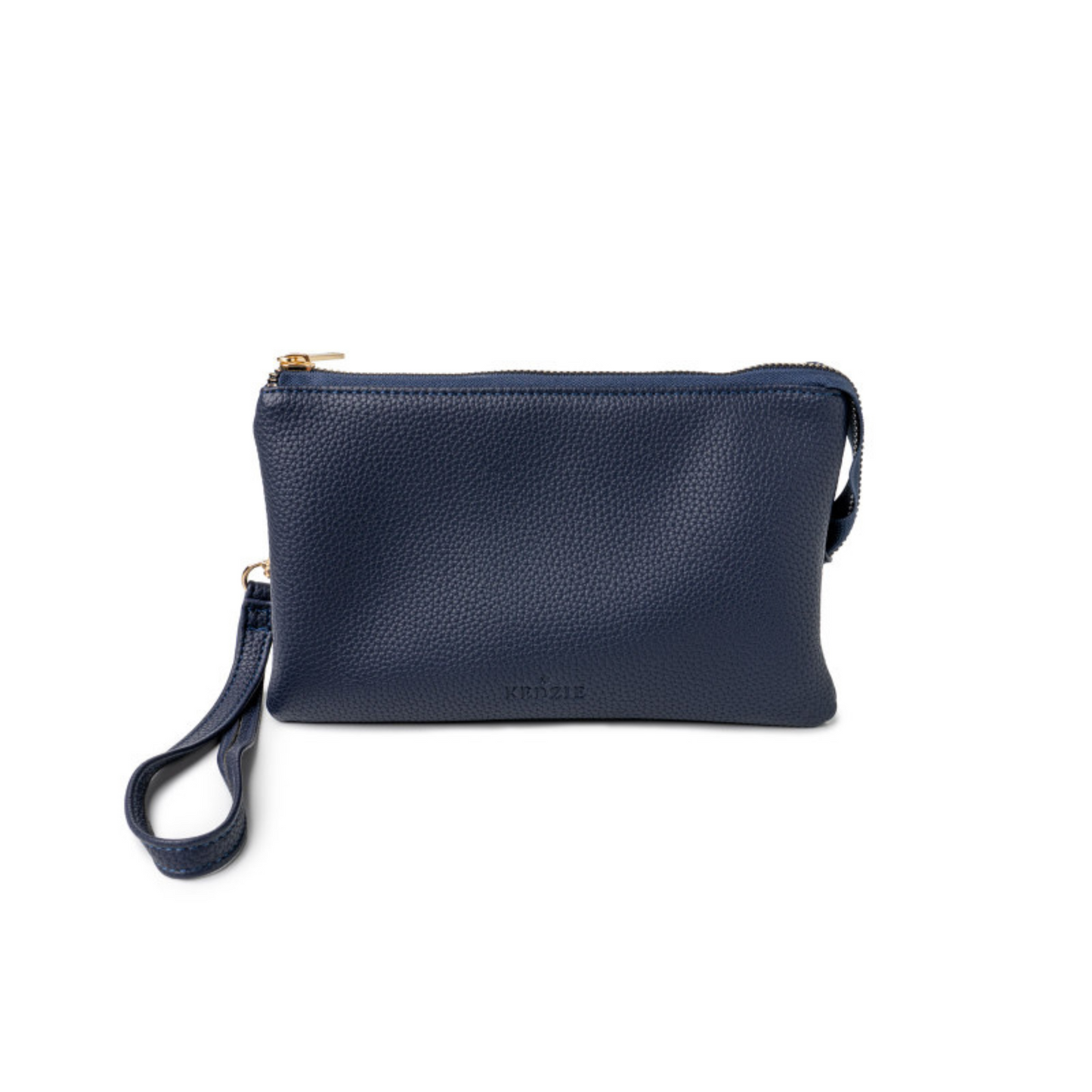 Kedzie Crossbody wallet in navy blue