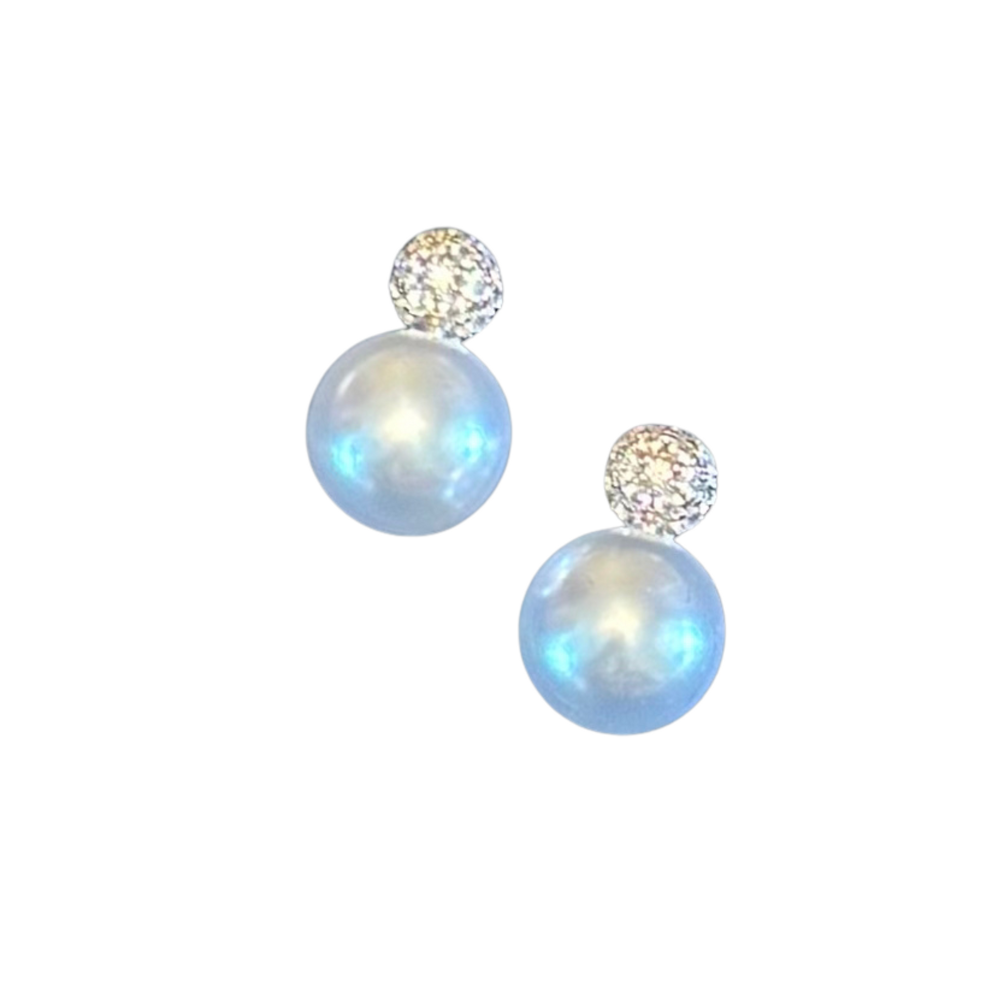 Elegantly crafted gold-dipped stud earrings featuring delicate pearl accents. These Pearl Drop Stud Earrings combine timeless sophistication with contemporary design, creating a versatile accessory suitable for both everyday wear and special occasions. The lustrous pearl detail adds a refined touch to the durable gold-dipped finish.