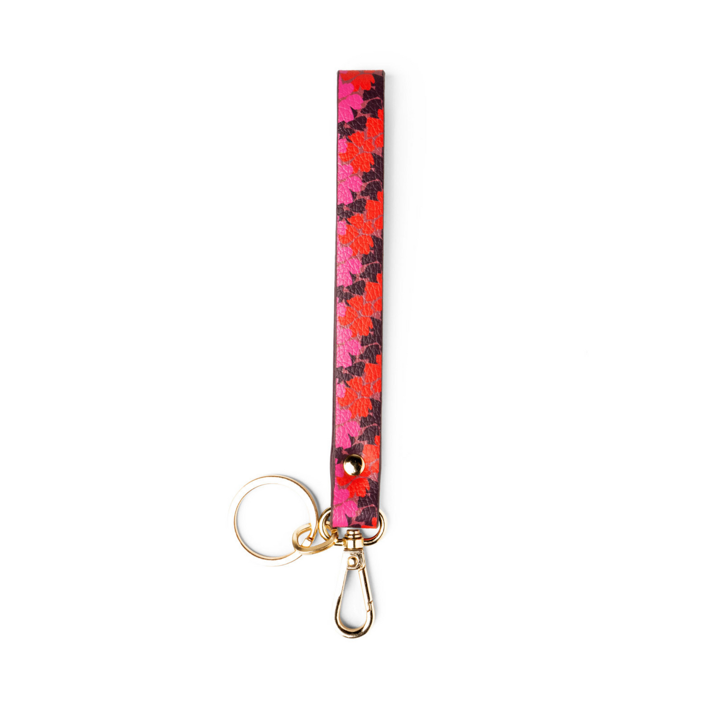 Pink Floral eclipse interchangeable wristlet strap