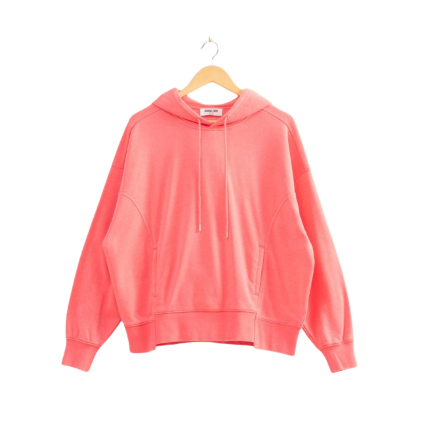 Oversized Hoodie in Taffy Pink