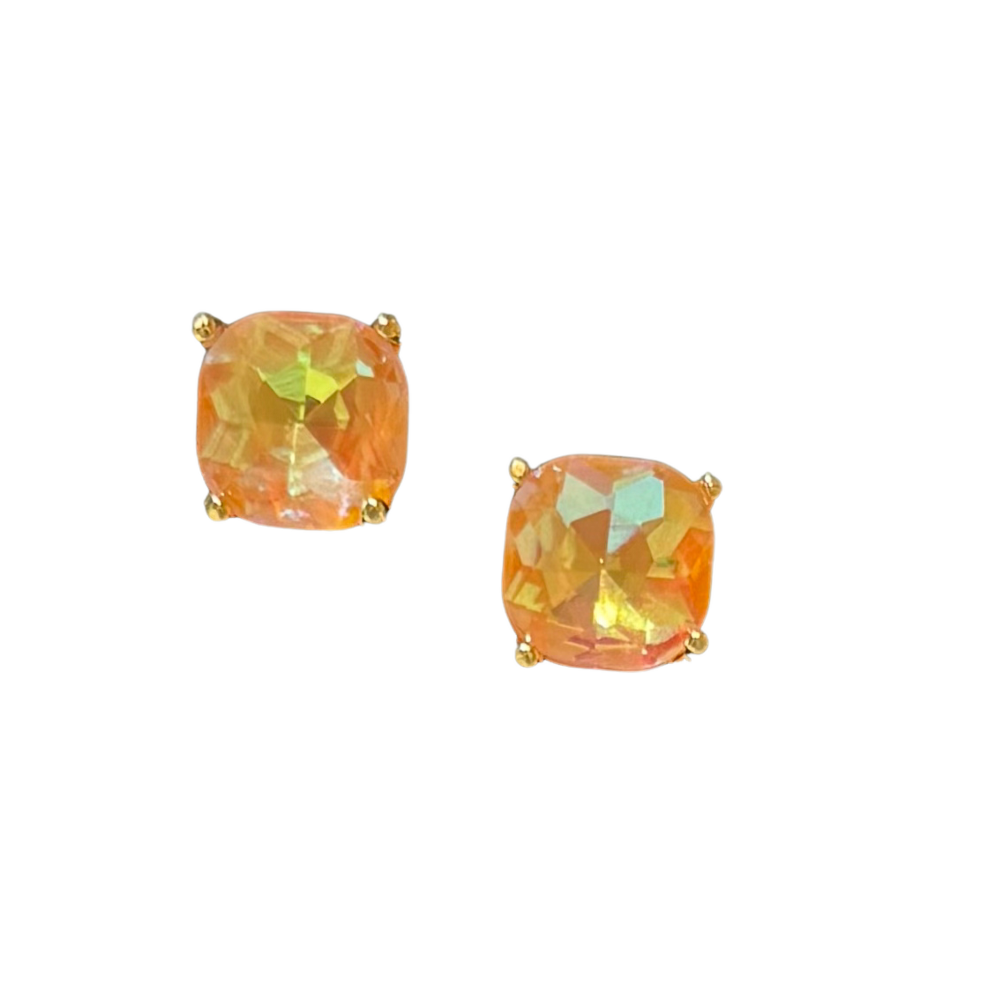 Large Rhinestone studs in pink