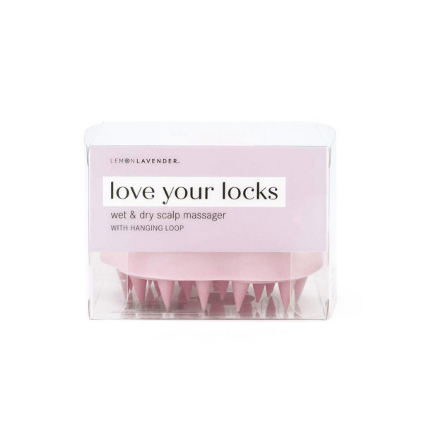 pink scalp massager