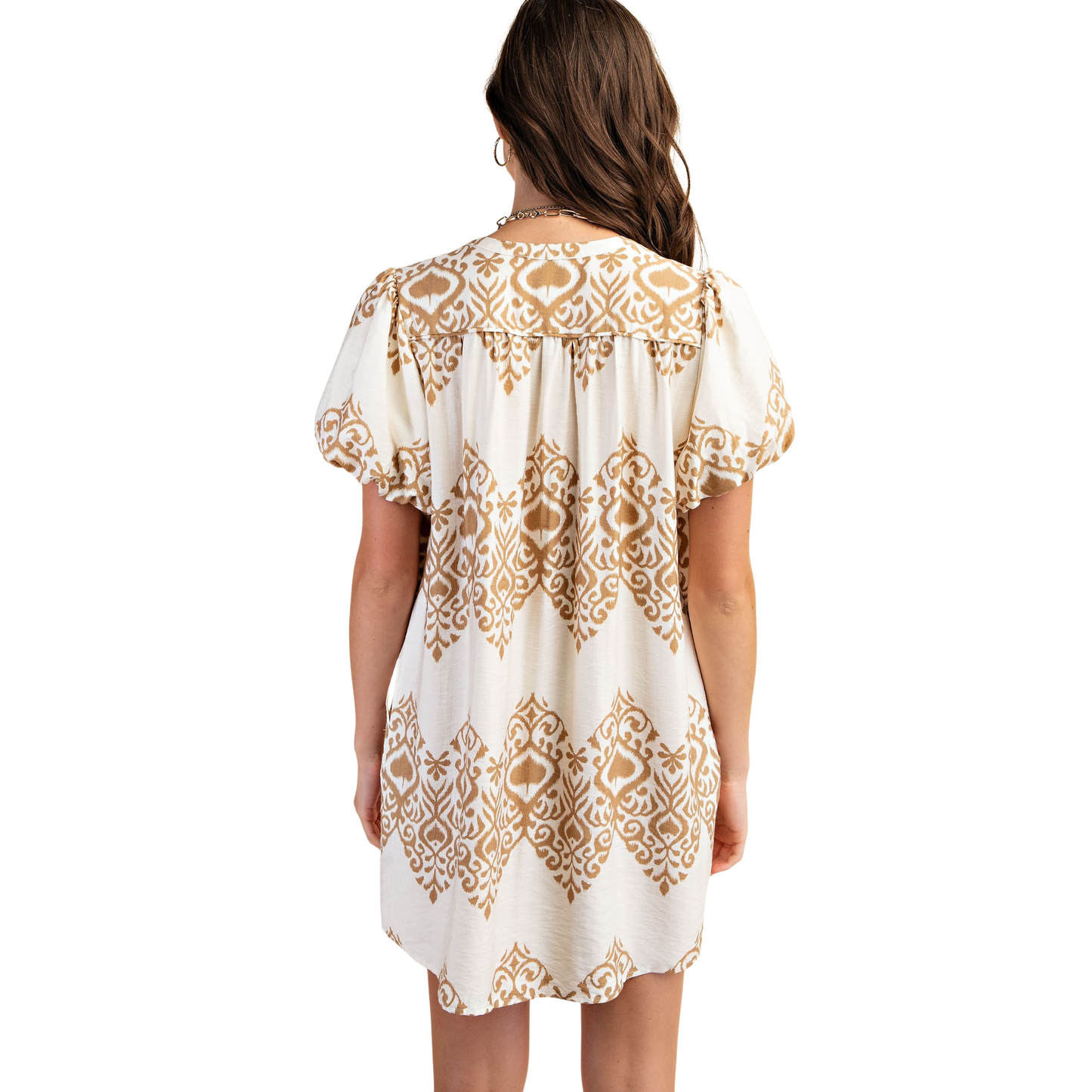 Elevate your wardrobe with this striking Printed Button Down Mini Dress from GiGio. Designed for the modern plus-size woman, this piece features a bold abstract print that makes a statement. The short sleeves offer comfort and versatility, while the button-down front adds a polished, put-together look. Perfect for casual outings, weekend brunches, or dressed up with accessories for an evening out. The mini length flatters and moves with confidence. A wardrobe essential that celebrates your style.