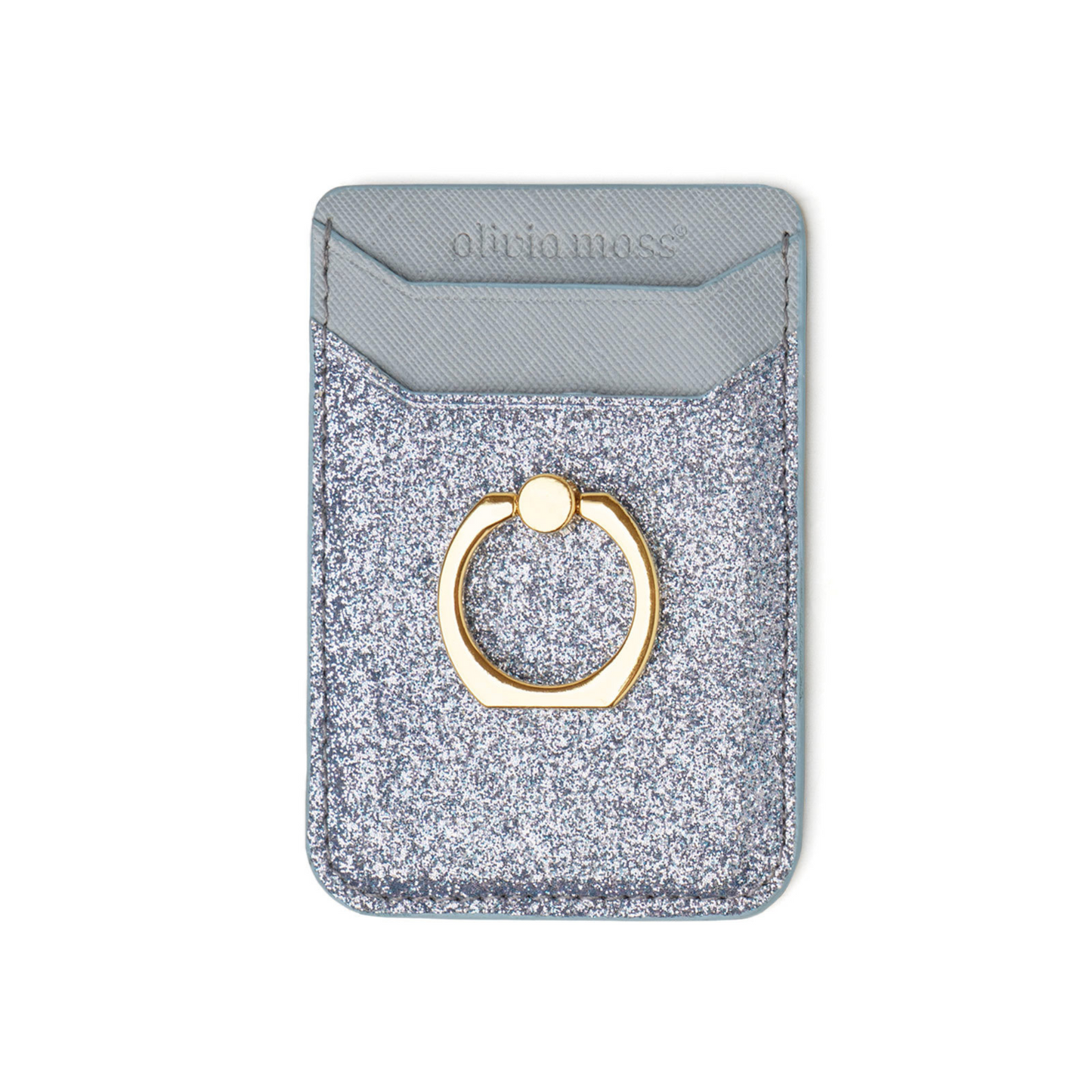 silver card cling from Olivia Moss