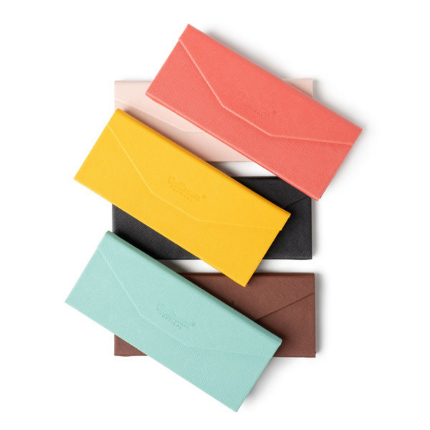 The Foldable Slimline Eyewear Case by Optimum Optical offers a sleek, compact solution for protecting your glasses. Its foldable design ensures easy storage and portability, while the variety of available colors allows you to match your personal style. Expertly crafted, this case combines convenience with reliable protection for your eyewear.