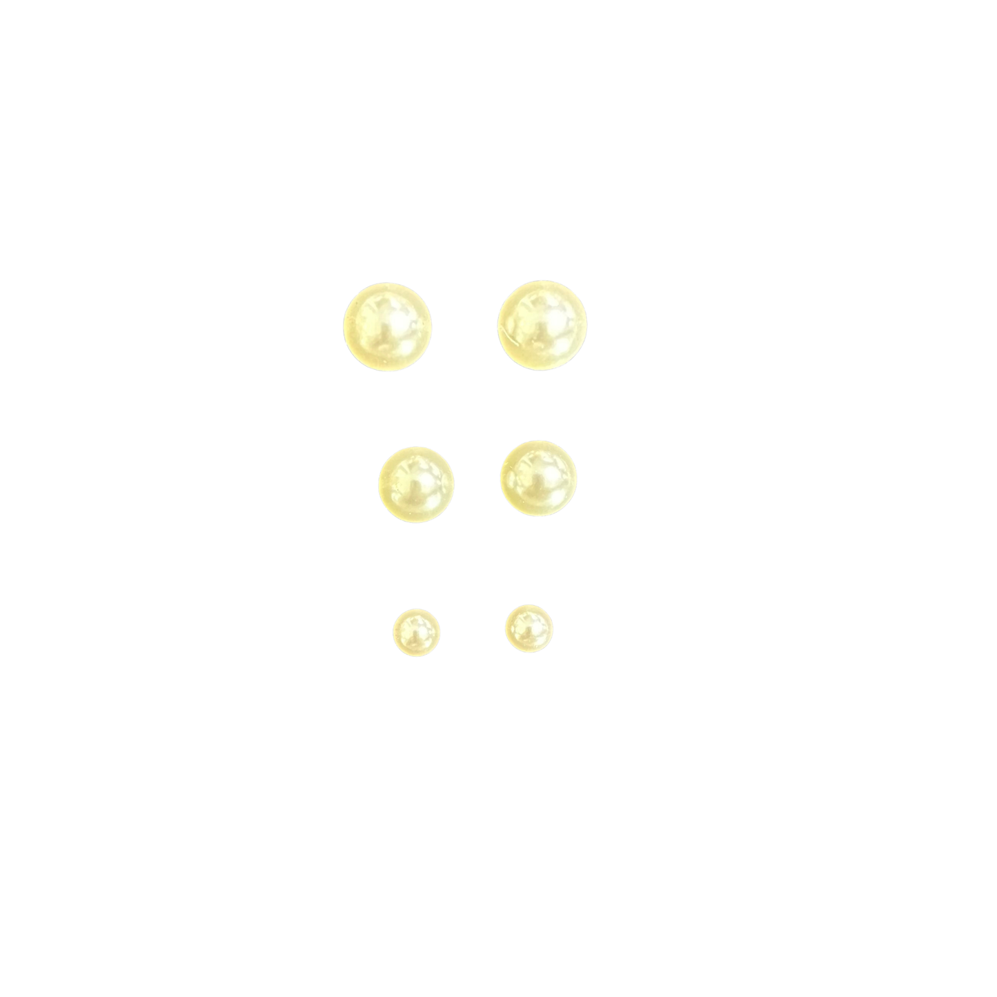 Elegant pearl stud earrings by Perdido Gems. Timeless sophistication in a compact, wearable design. Available in small, medium, and large sizes to suit your preference. Perfect for everyday elegance or special occasions.