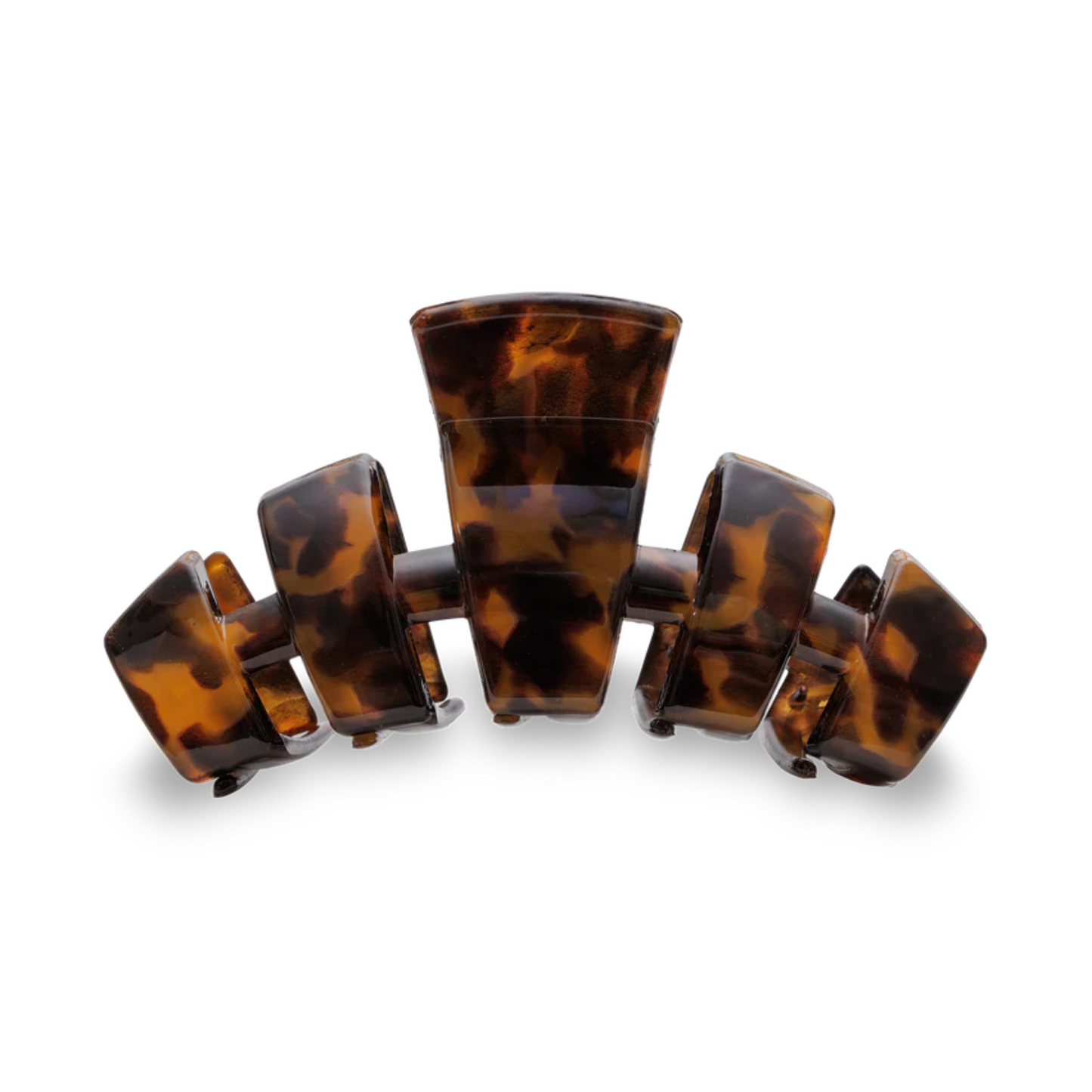 Medium Teletie hair claw in Tortoise