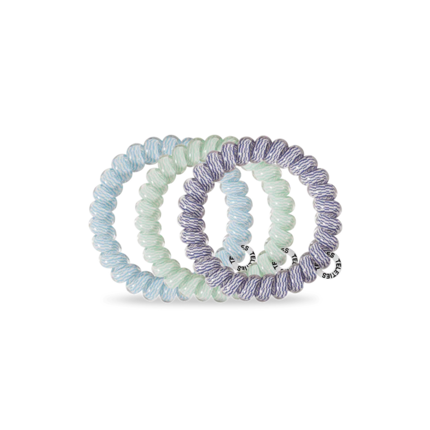Small Fall Teleties in Totally Turquoise