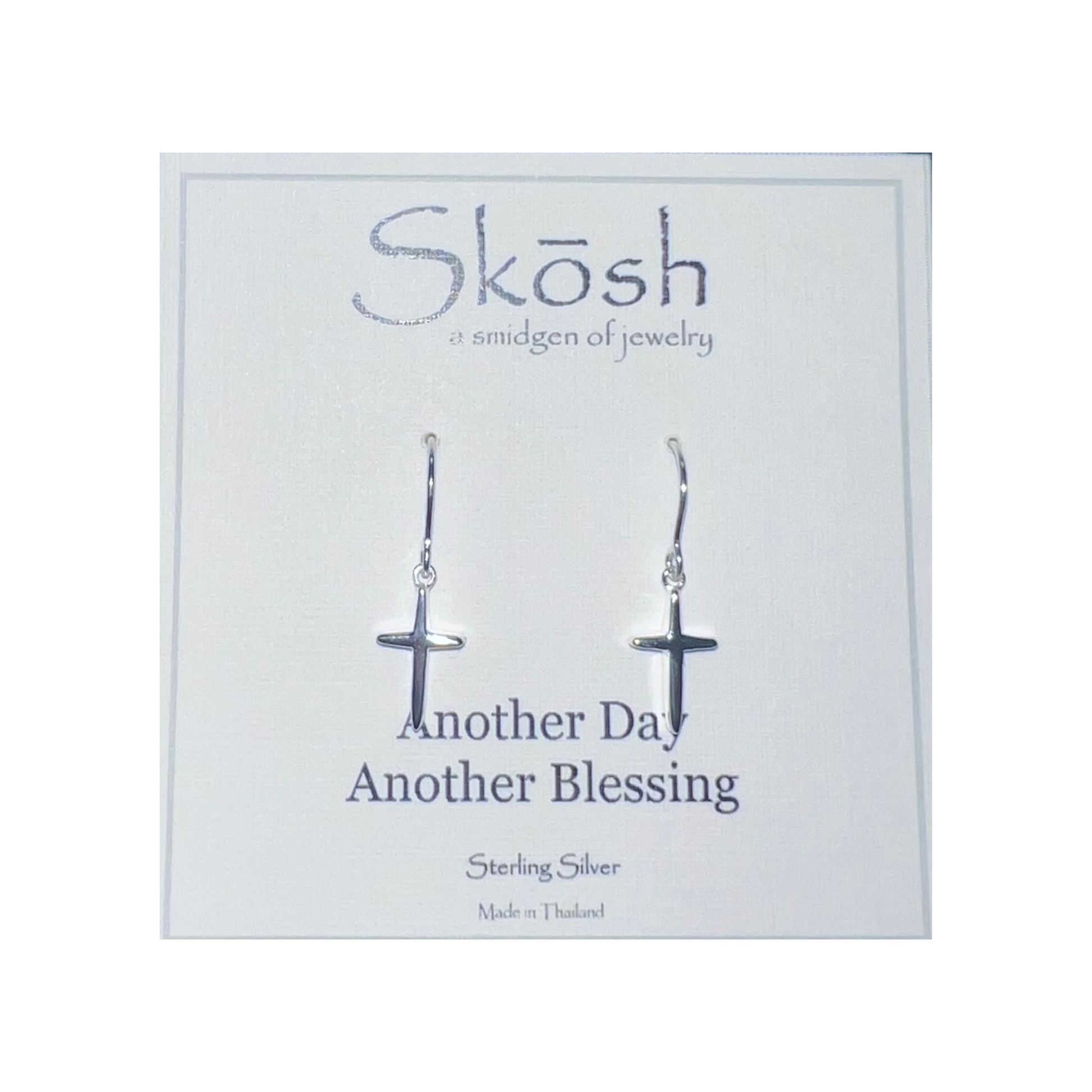 Accent your look with a classic style. These Cross Earrings feature a unique dangle design that comes in either silver or gold. Complete your wardrobe with a timeless and elegant accessory!