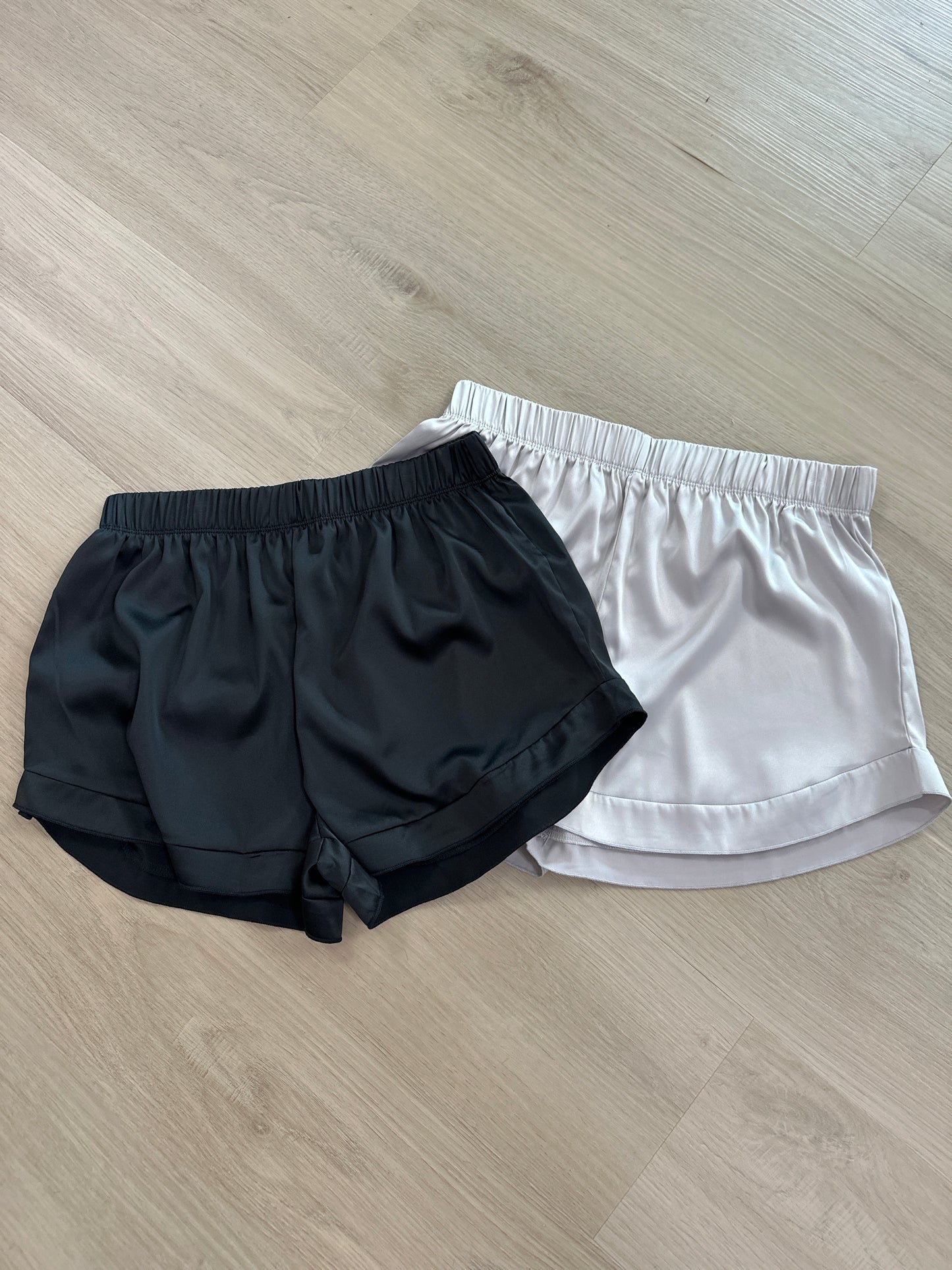 Satin Pajama Shorts