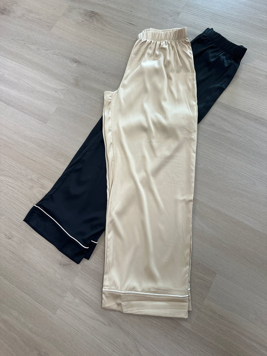 Satin Pajama Pants