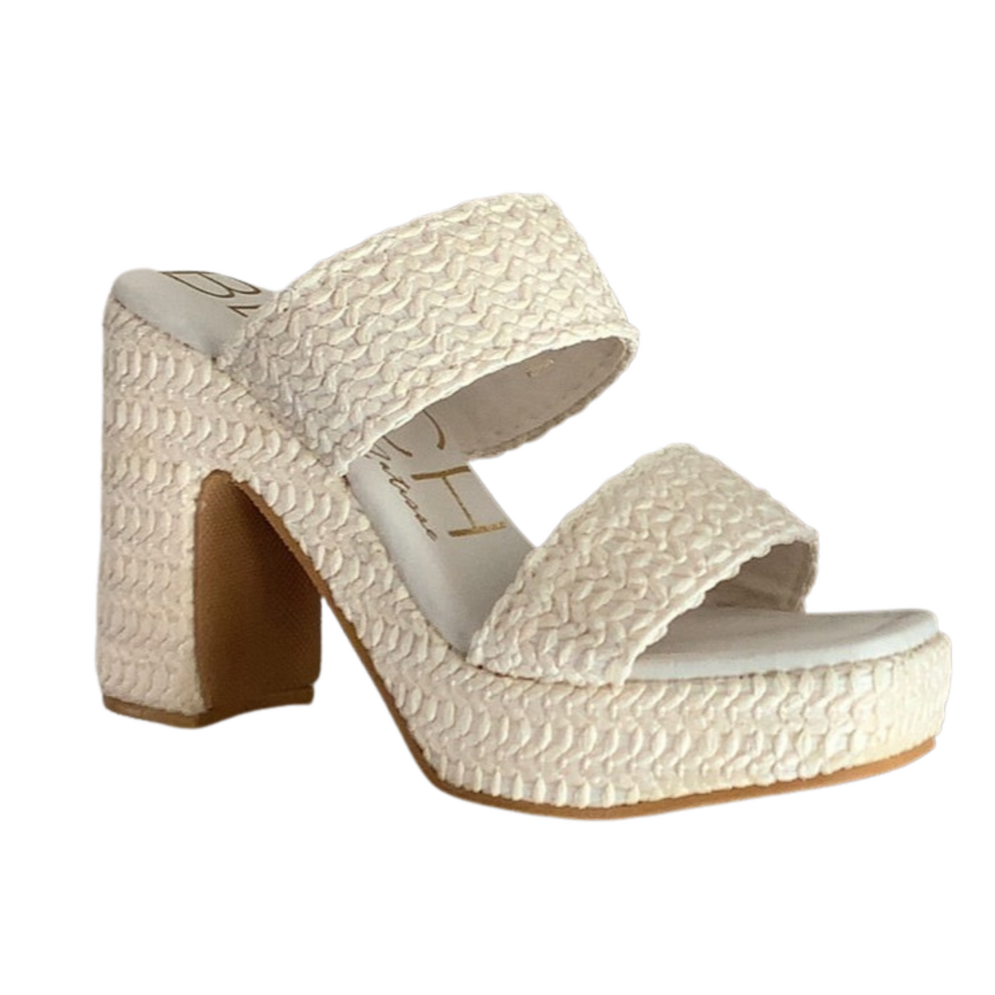 Gem by Matisse is a unique slip-on wedge evoking timeless summer style. Woven texture adds visual interest, while the pink and white colors give added versatility. Perfect for a day out or night on the town.
