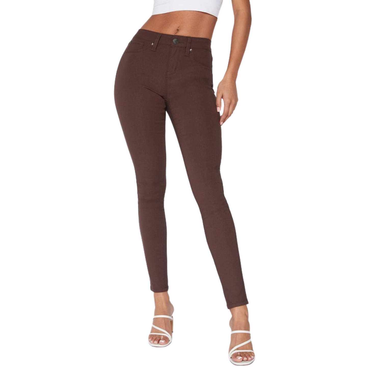 Our Hyper stretch Mid Rise Skinny Jeans are made from a super-stretchy fabric, allowing you the perfect fit without ever compromising your comfort. With a variety of colors available, these jeans provide a stylish and versatile option for your wardrobe. The mid-rise waist gives you a comfortable, flattering fit.